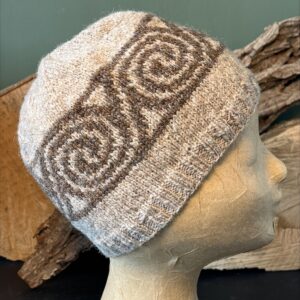 Spirals muts bruin