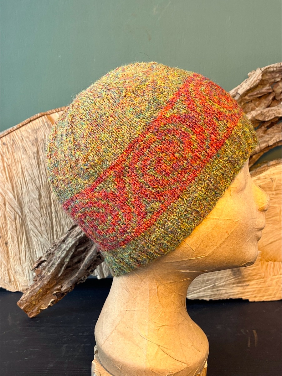 Spirals muts herfst kleuren - Afbeelding 3