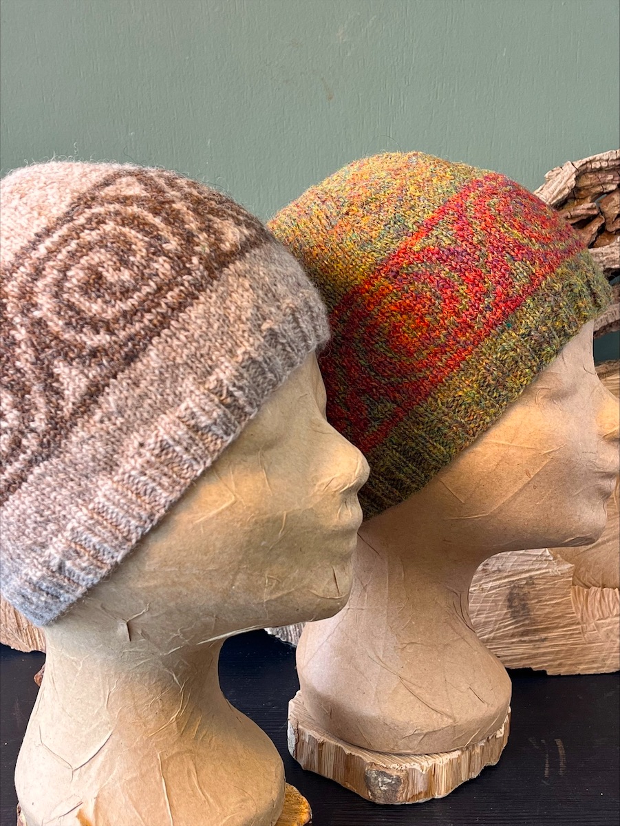 Spirals muts herfst kleuren - Afbeelding 4