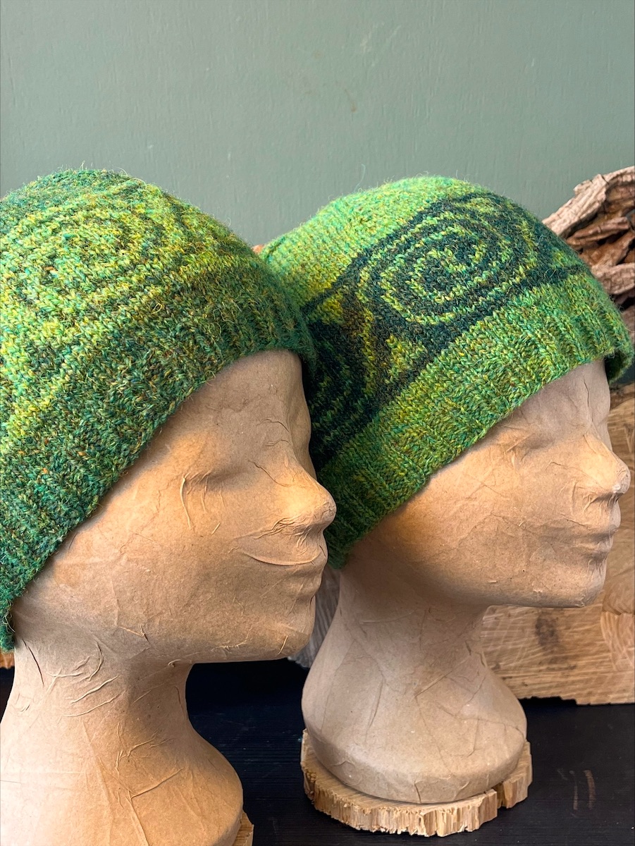 Spirals muts donker groen - Afbeelding 5