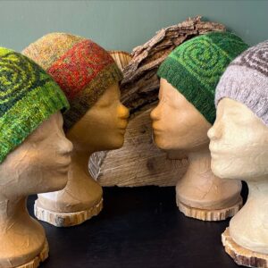 Brei patroon Spirals muts